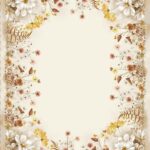 Скатертина з гобелену Білі квіти, різні розміри, Іспанія