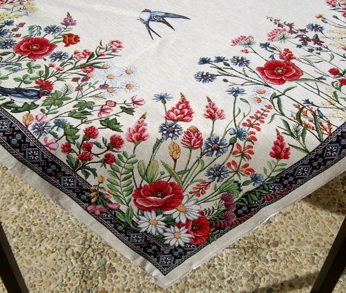img36 Скатертина з гобелену Ромашка, різні розміри, Іспанія - Зображення 1