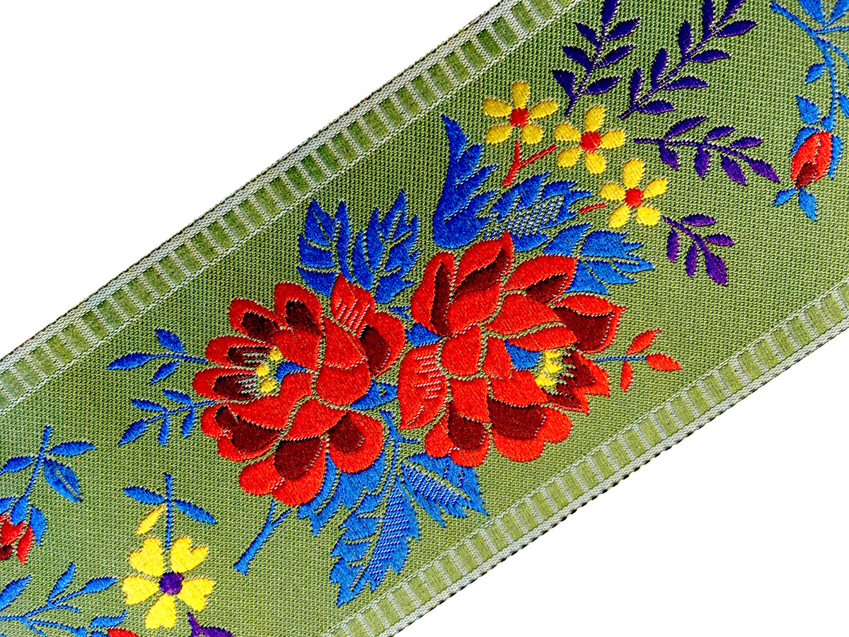 161-603-557-35-1 Стрічка жакардова ST161-603, 55мм, Чехія - Зображення 1