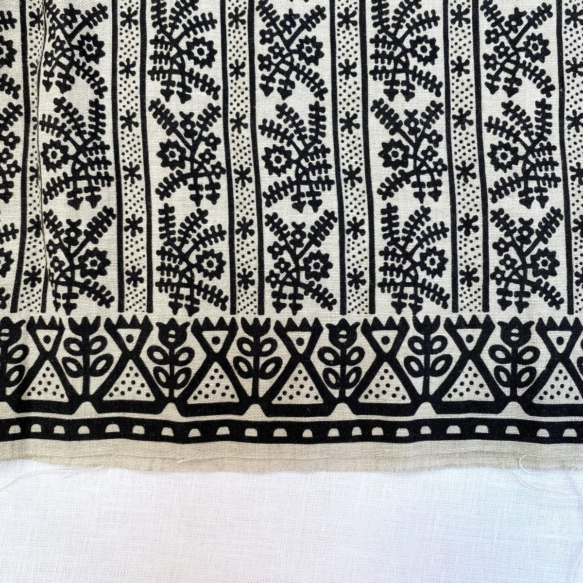 тканина лляна вибійчана