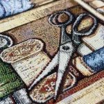 Гобеленова тканина "Sederia" 0В81 з яскравим малюнком, Іспанія - Зображення 2